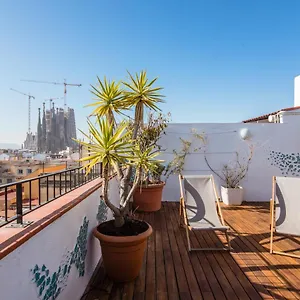 Exclusive Sagrada Familia Penthouse With Sea Views Apartment Barcelona