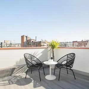 Apartment Sunny Terrace Attic In Plaza Espana - New Elevator Barcelona