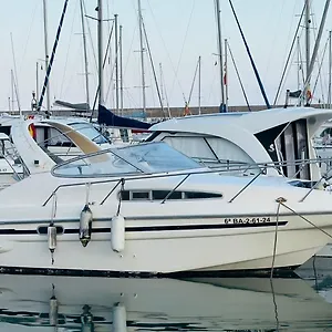 Boat In For Sleeping And Sailing Barcellona