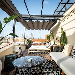Amazing New With Rooftop Jacuzzi Appartamento Barcellona