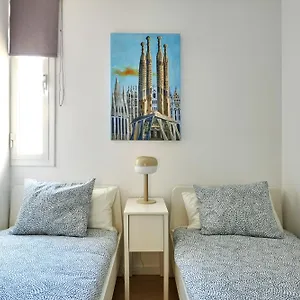 Ma Bright Apartment Next To Parc De Montjuic *