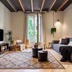Baharya - 2 Bedrooms In Eixample Dreta Appartamento Barcellona