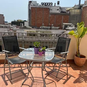 Con Terraza Privada Y Wifi En El Corazon De - Es-341-5